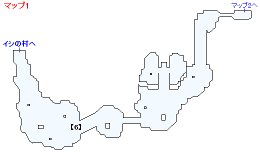 2Dモードのストーリー攻略マップ・神の岩（4）