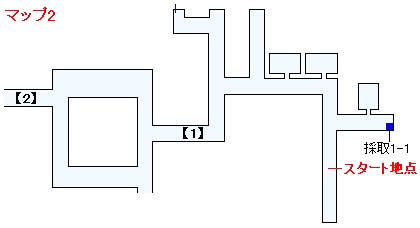 2Dモードのストーリー攻略マップ・デルカダール地下水路（1）