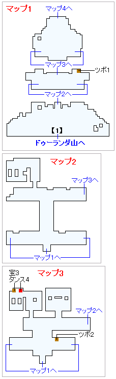 2Dモードのストーリー攻略マップ・ドゥルダ郷（1）