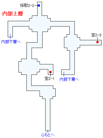 2Dモードのストーリー攻略マップ・ヒノノギ火山（2）