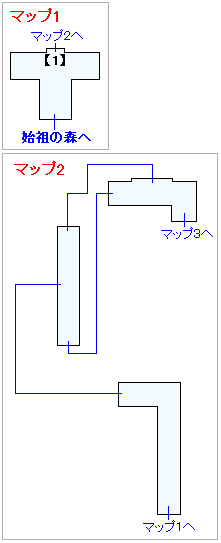 2Dモードのストーリー攻略マップ・忘れられた塔（1）