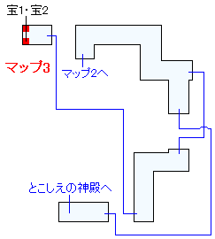 2Dモードのストーリー攻略マップ・忘れられた塔（2）