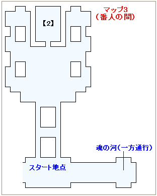 ストーリー攻略マップ・滅びの神殿（3）