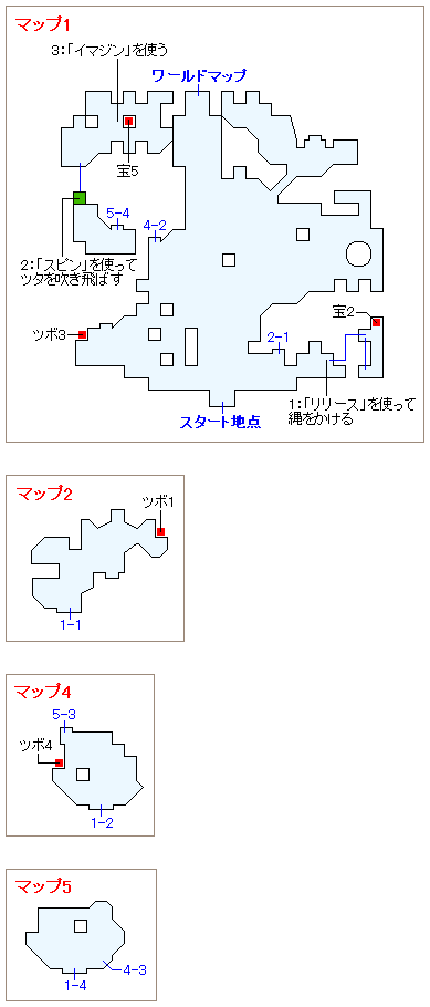ストーリー攻略マップ・ニリ村（1）