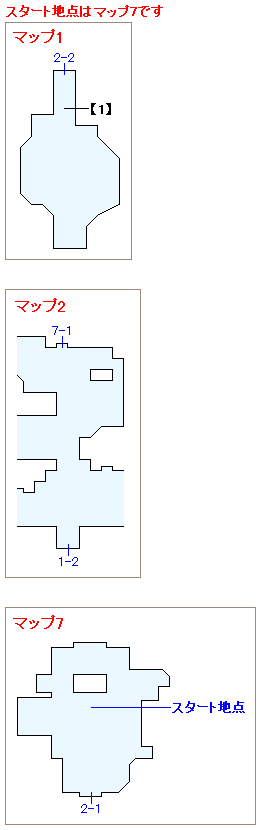 ストーリー攻略マップ・プロクス村（1）