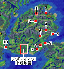 インドラ大陸のマップ画像