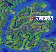 カンドラ寺の場所