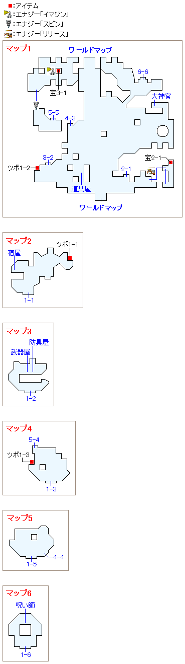 ニリ村のマップ画像