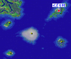 イズモ村の場所