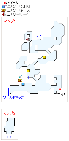 アンガラ大陸南東の小島のマップ画像