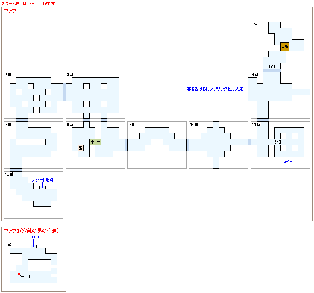 ストーリー攻略画像・タルト高原（1）