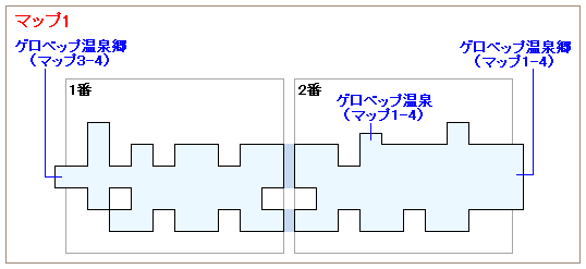 ゲロベップ温泉周辺のマップ画像