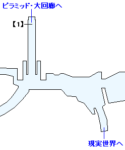 フタバ・パレス ピラミッド・入口の攻略マップ