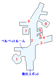 新宿・歓楽街のマップ画像