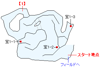 メジオラ高原マップ画像（1）