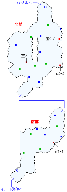 イラート間道マップ画像