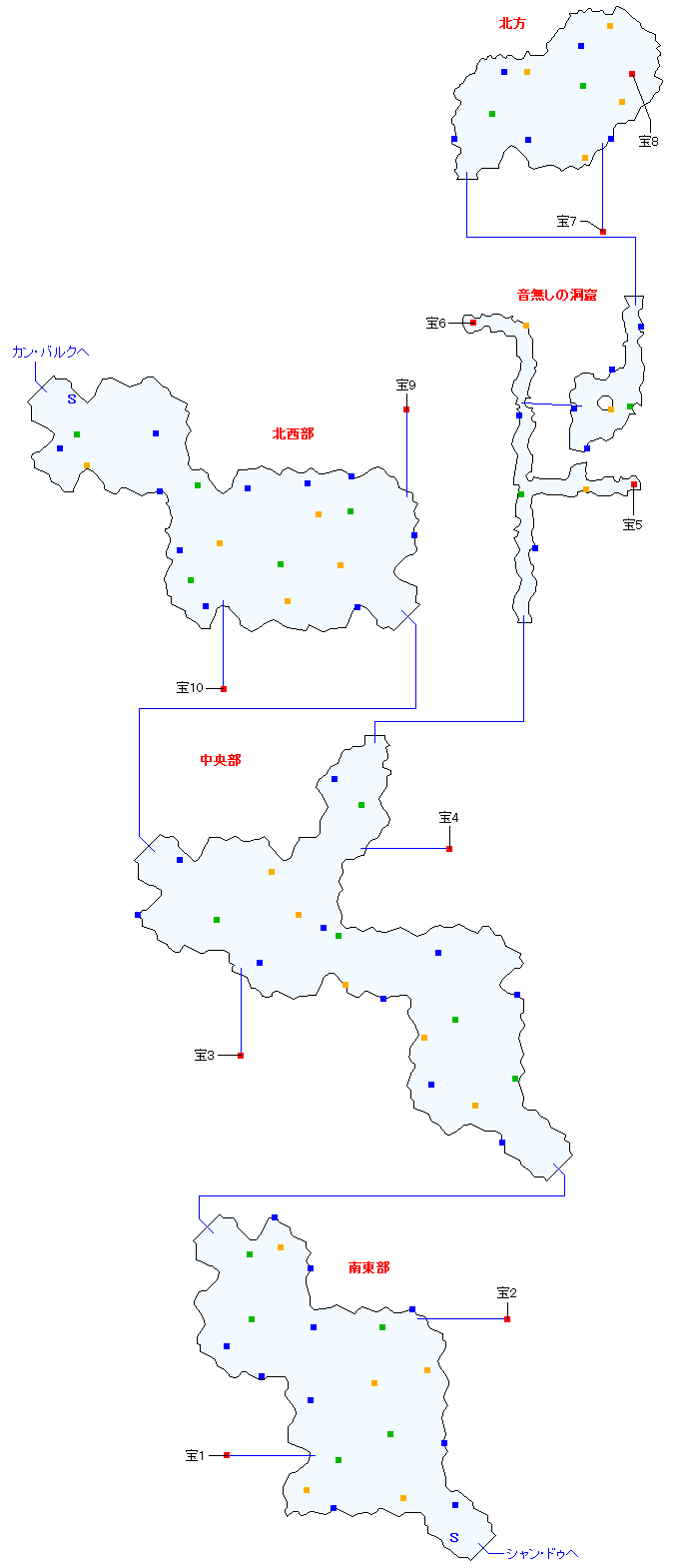 モン高原（分史世界）マップ画像