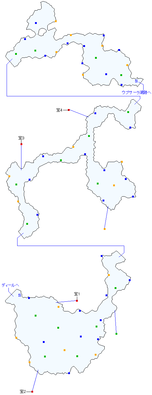 カタマルカ高地（分史世界）マップ画像
